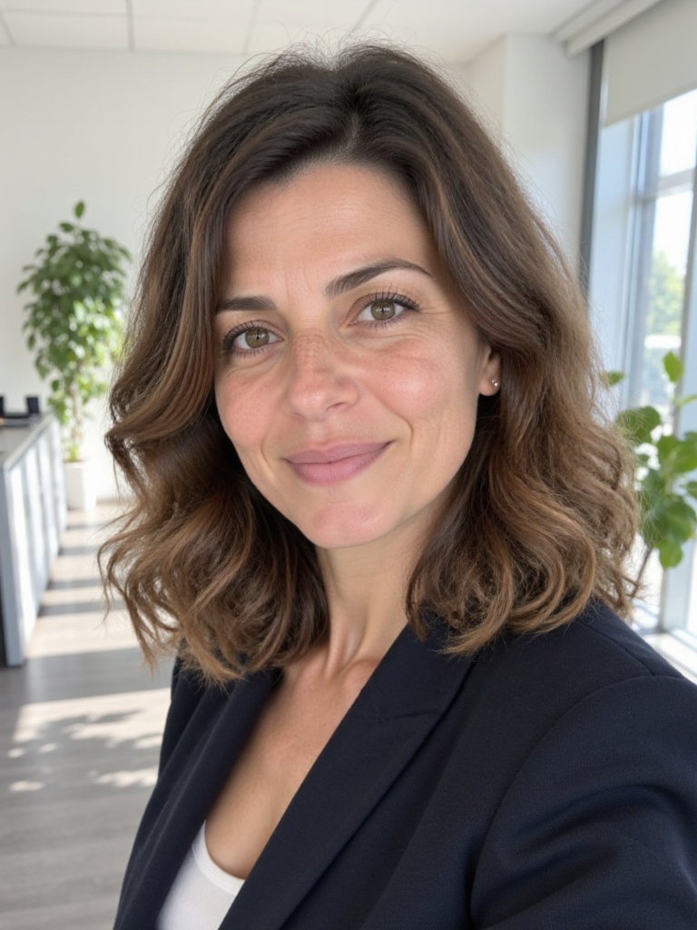 Foto in stile LinkedIn moderno, esempio 3