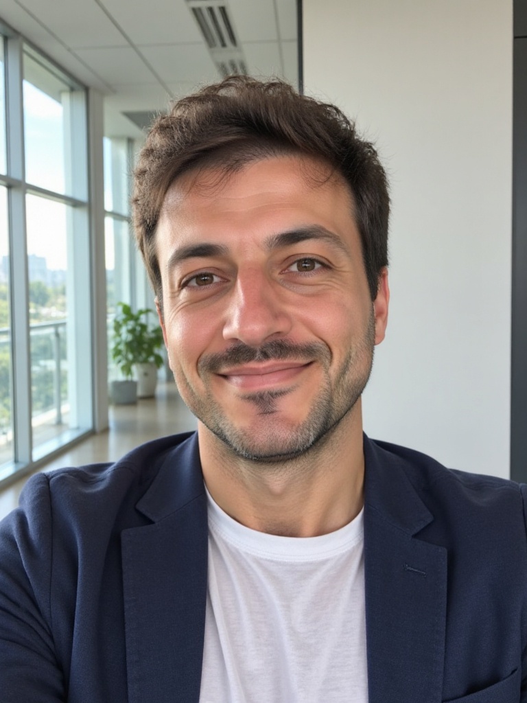 Esempio di foto in stile LinkedIn moderno