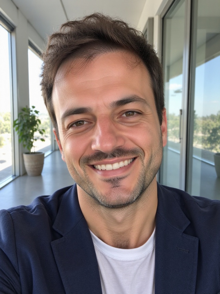 Foto in stile LinkedIn moderno, esempio 6