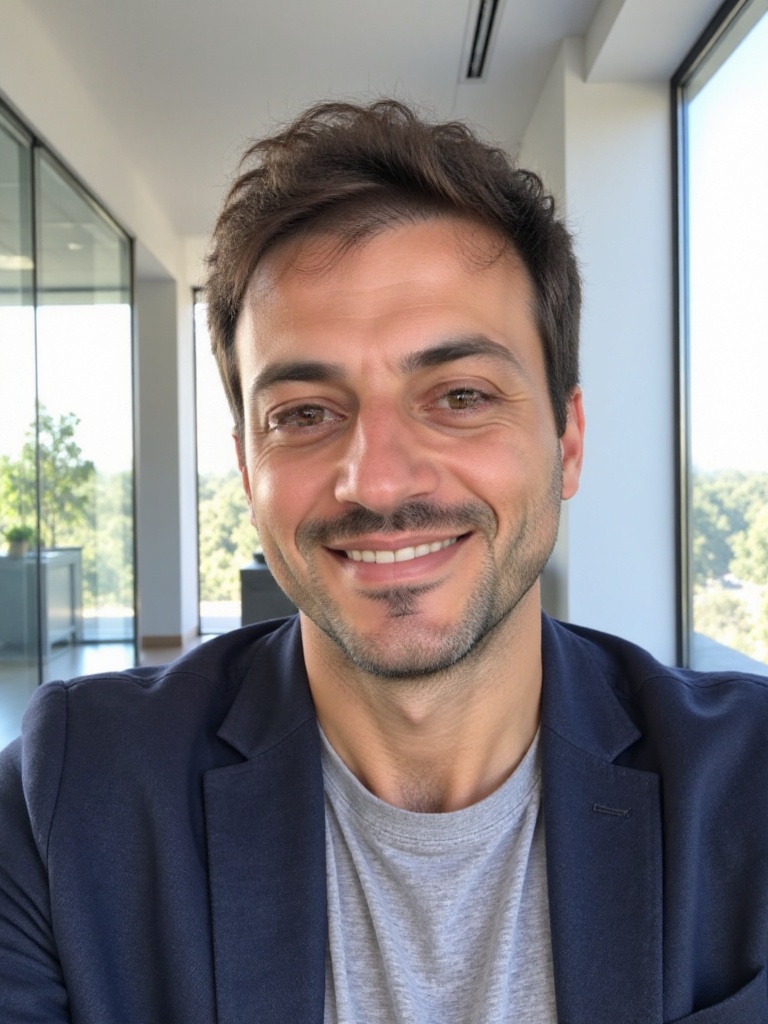 Foto in stile LinkedIn moderno, esempio 8